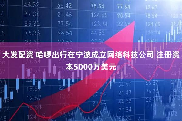 大发配资 哈啰出行在宁波成立网络科技公司 注册资本5000万美元